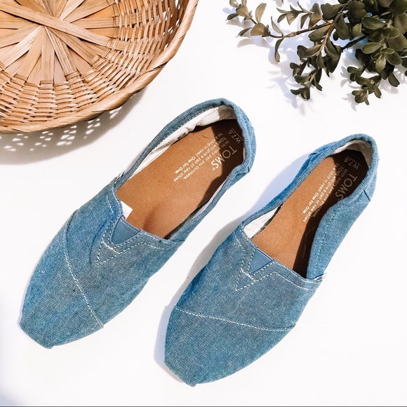 Toms Shoes - SOLD | TOMS | Blue Slip On Shoes